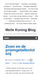 Mobile Screenshot of mellekoning.nl